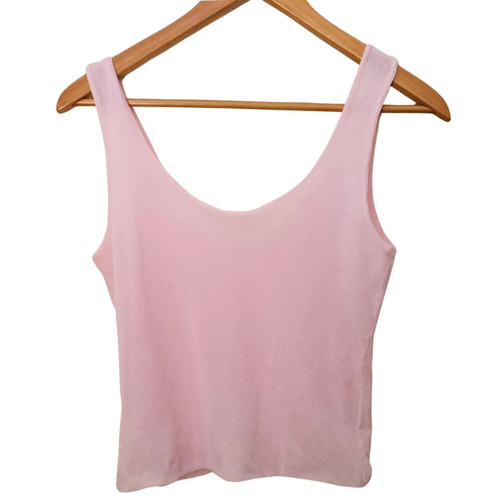 RARE: Hanky Panky Sweet NWOT Light Pink Cotton Candy Mesh Cami M - Picture 2 of 6